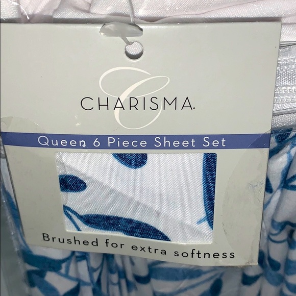 Charisma Microfiber 6-Piece Queen Sheet Set - Picture 11 of 16